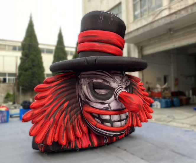 Clown gonflable géant Halloween