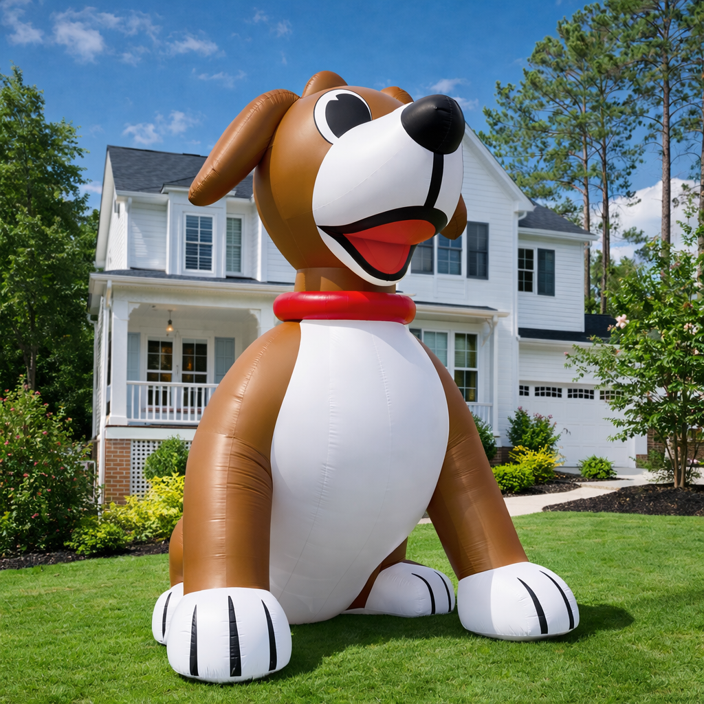 Chien Gonflable Géant