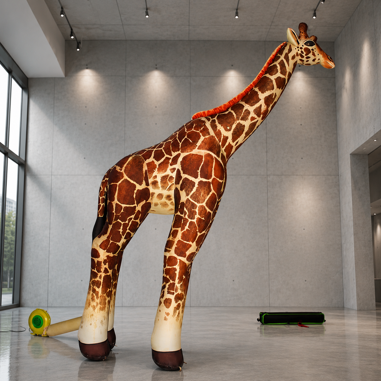 Girafe Gonflable Géante