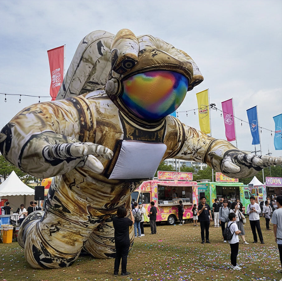 Astronaute Gonflable Géant
