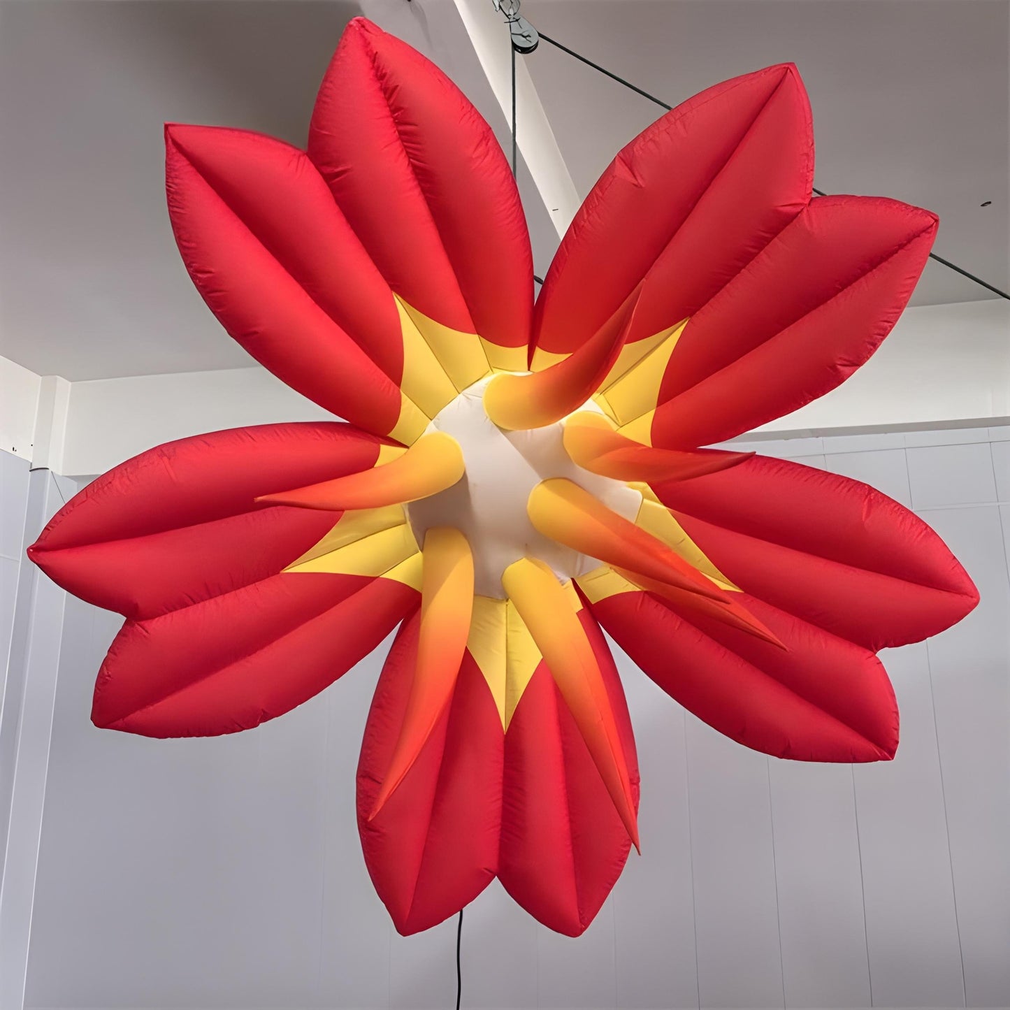 Fleurs décoratives gonflables LED