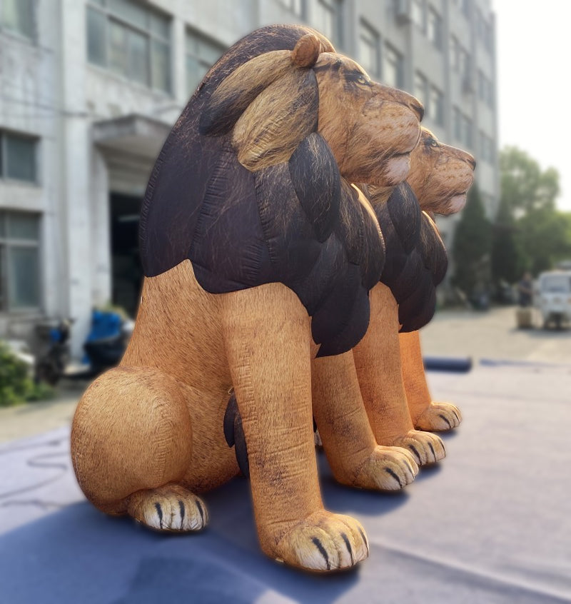 Lion Gonflable Géant
