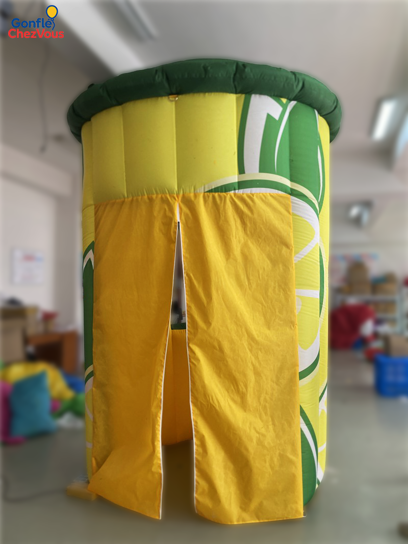 Stand de limonade gonflable géant – forme citron 3,5 m