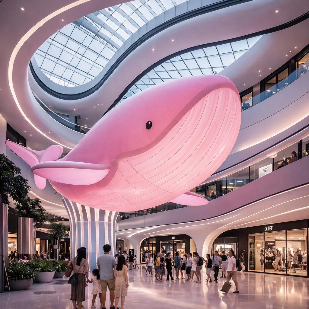 Baleine Géante Gonflable