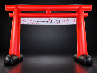 Arche japonaise gonflable Torii