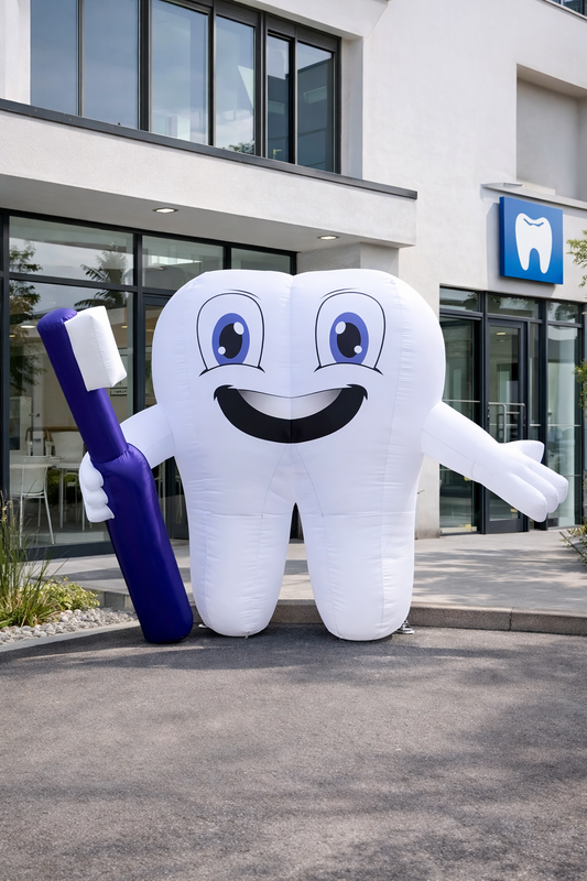 Dent Gonflable Géante