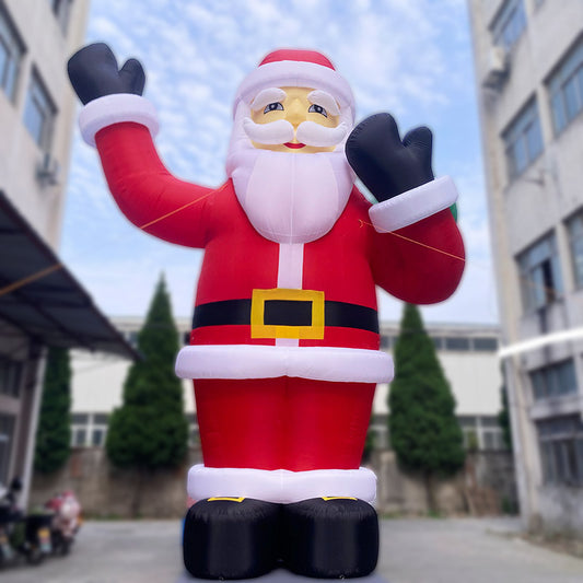 Père Noël  Gonflable XXL – 8 m