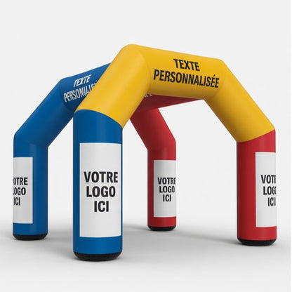 Arche gonflable personnalisable