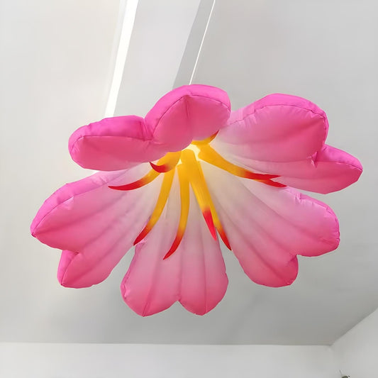 Fleurs décoratives gonflables LED