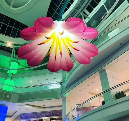 Fleurs décoratives gonflables LED