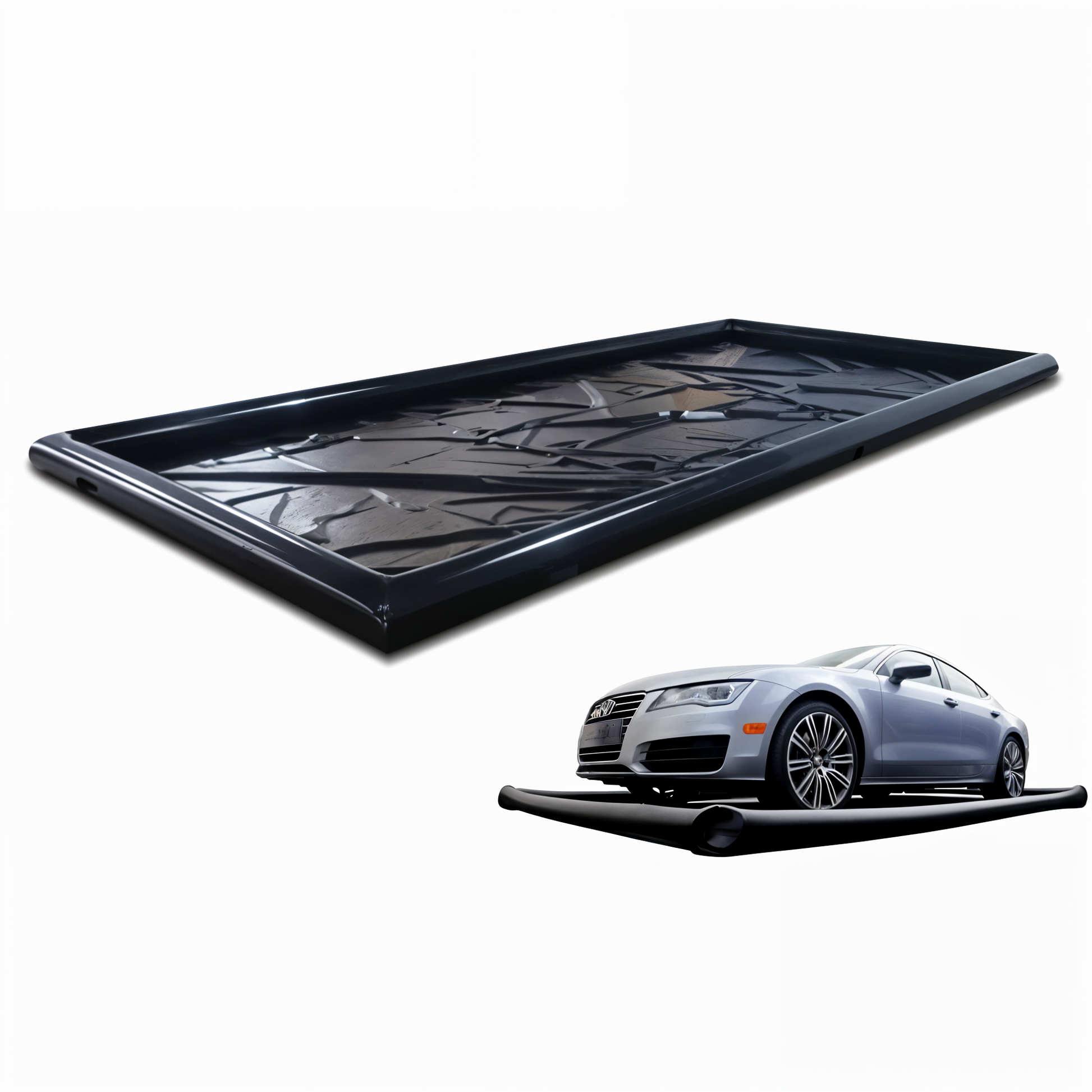 Tapis de lavage mobile pour véhicule