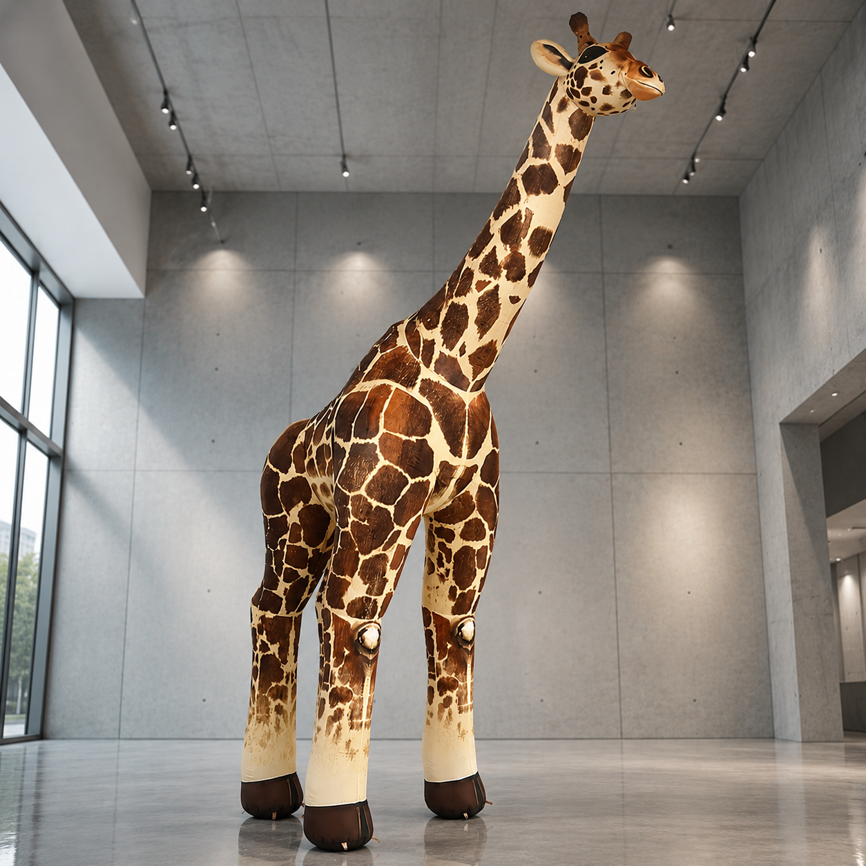 Girafe Gonflable Géante