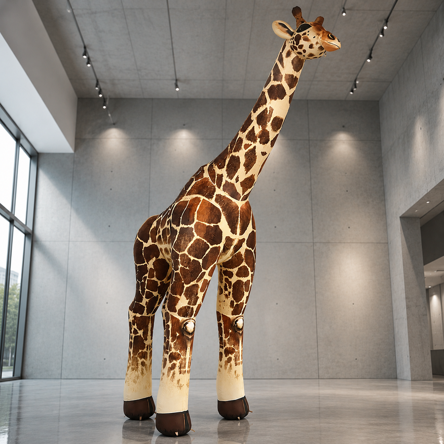 Girafe Gonflable Géante
