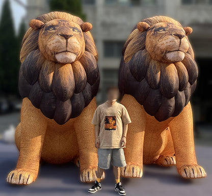 Lion Gonflable Géant