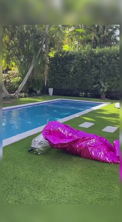 Boule gonflable miroir décorative