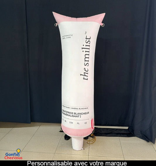 Produit cosmétique gonflable personnalisable